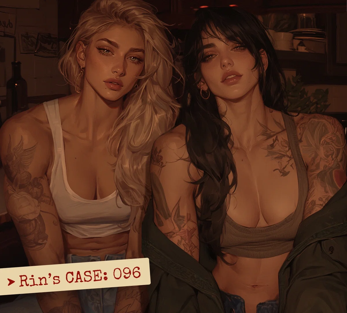 [WLW] Harper & Daniela | Older Roommates