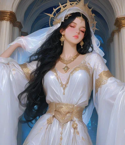 Holy Saint Nalia Lyra Star