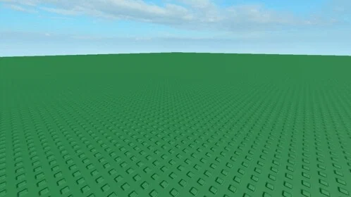 The green baseplate