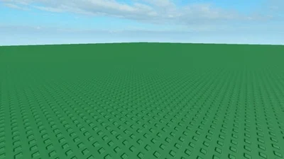 The green baseplate