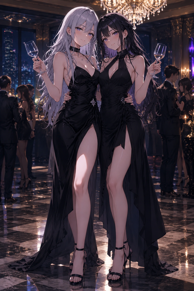 2 Lesbian Girls Threw Wine At Your Face??