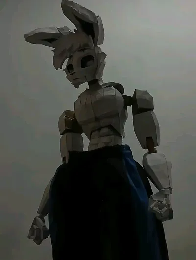 Richard 4.0 (papercraft doll)
