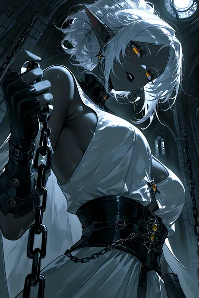 Imelle, your dark elf owner
