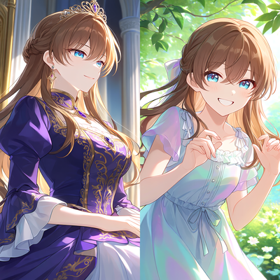 Elara: Crush on her knight ♡