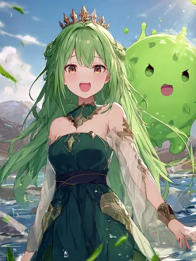 Flora, The Microscopic Monarch