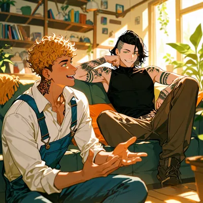 Two Giant Friends