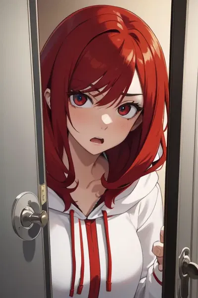 She saw you.