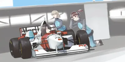 Girls und Panzer But Formula one
