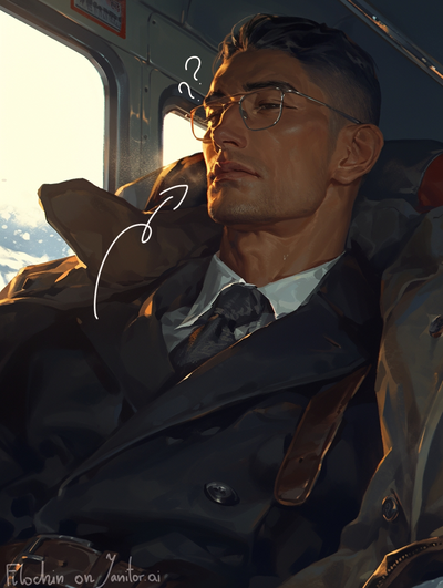 Li Feng || Tired Stranger on a Train