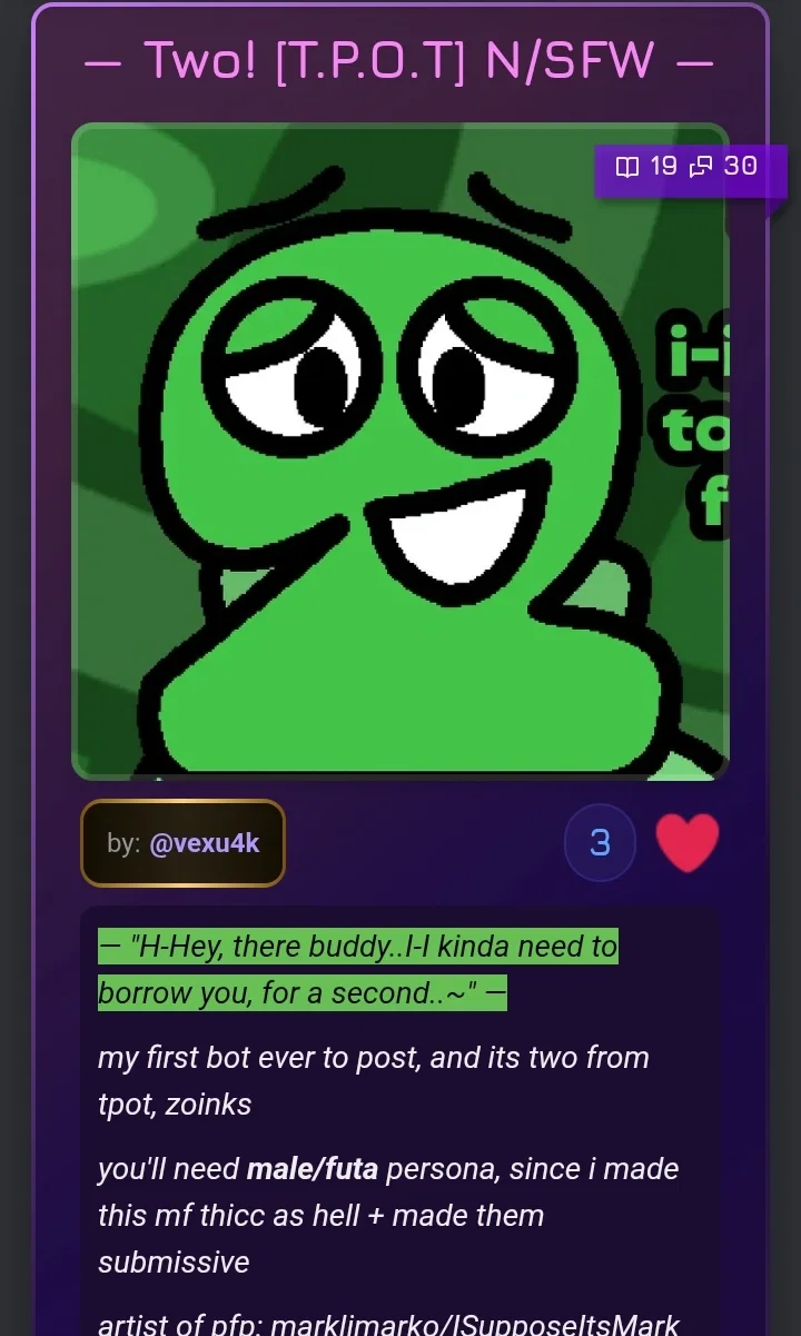 yall go chat with this bot