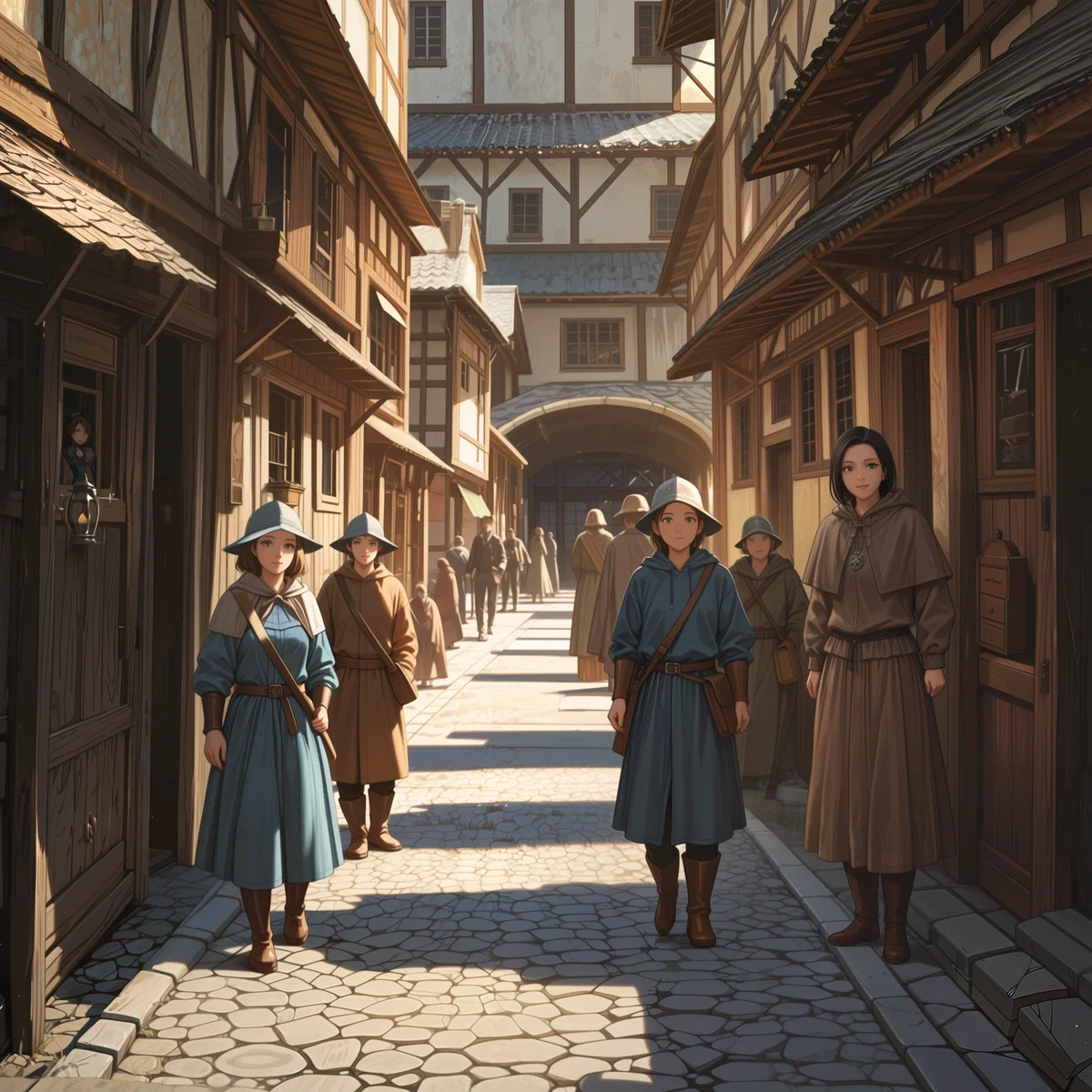 You are a modern human in medieval Europe with the power to create modern items