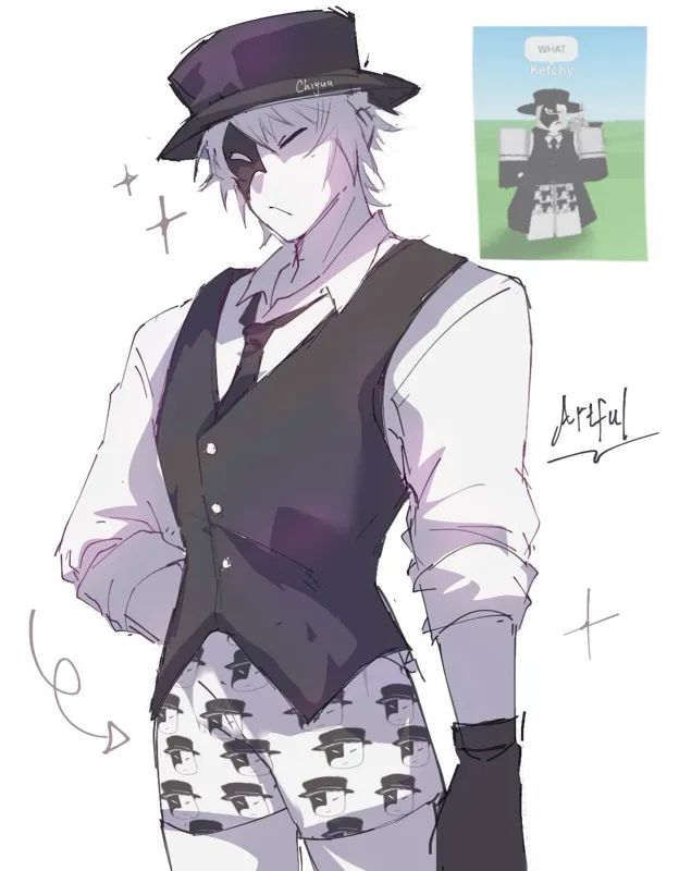 A French Magician In Underwear ?
