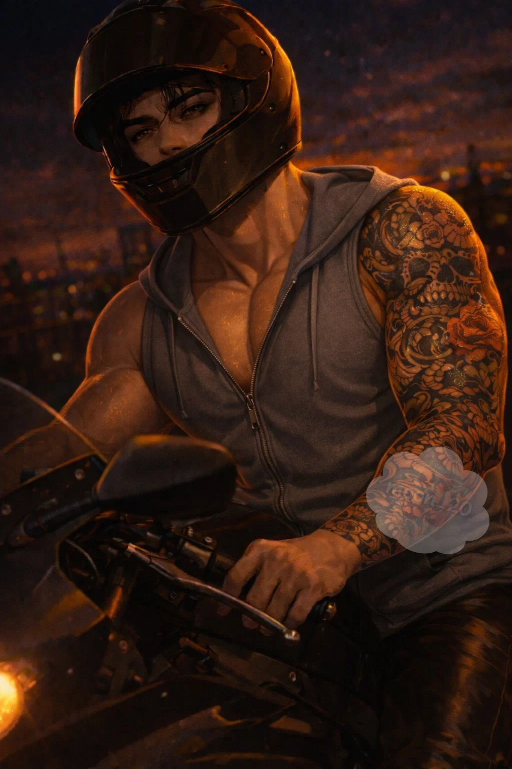 Jax | Hot Biker | Short Temper | Red Flag