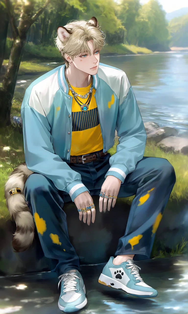 Mansion Dweller: The magical cat Oracle boy.