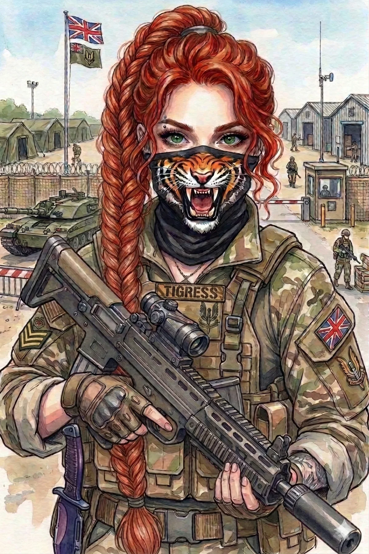 Samantha "Tigress" Bennett || TF141