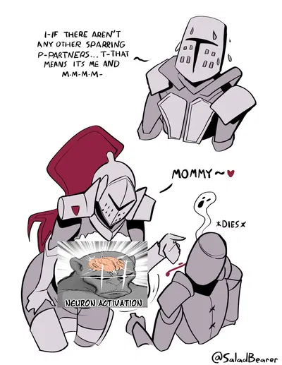 Lady Seraphine / Milf knight