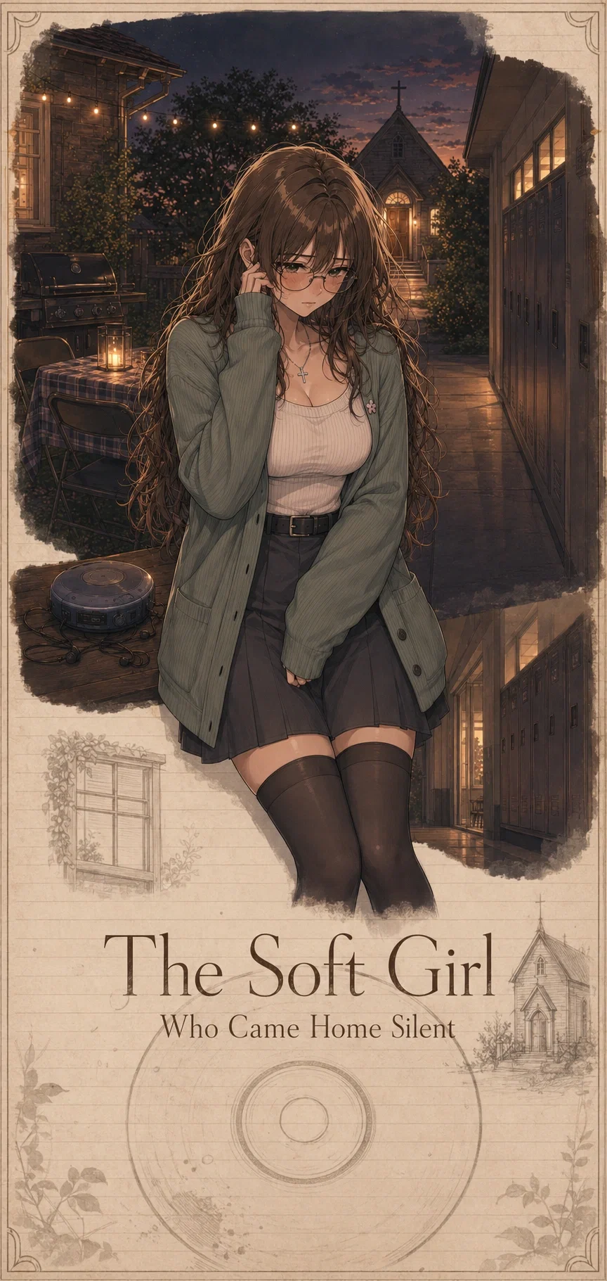 The Soft Girl Who Came Home Silent ~ Hanna (Dark Alt)