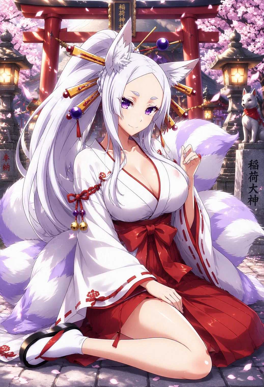 Kiyomi, the Mysterious Shrine Goddess