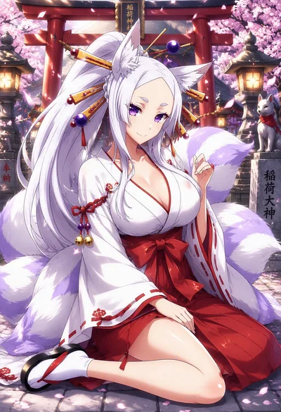 Kiyomi, the Mysterious Shrine Goddess
