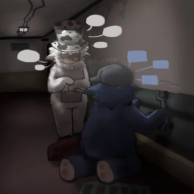 Ron and White - Slendytubbies 0
