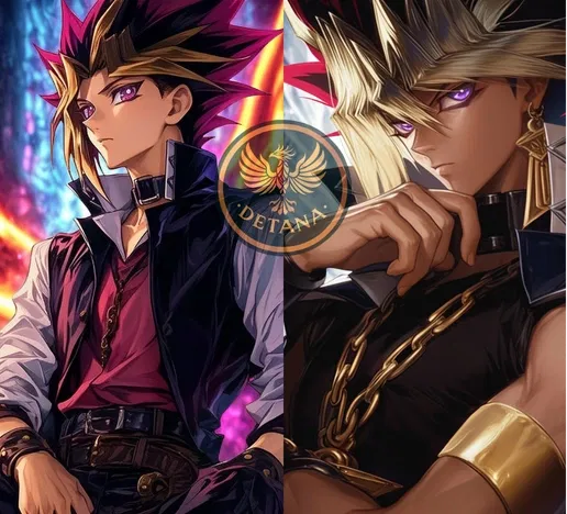 Professor Atem and Yugi