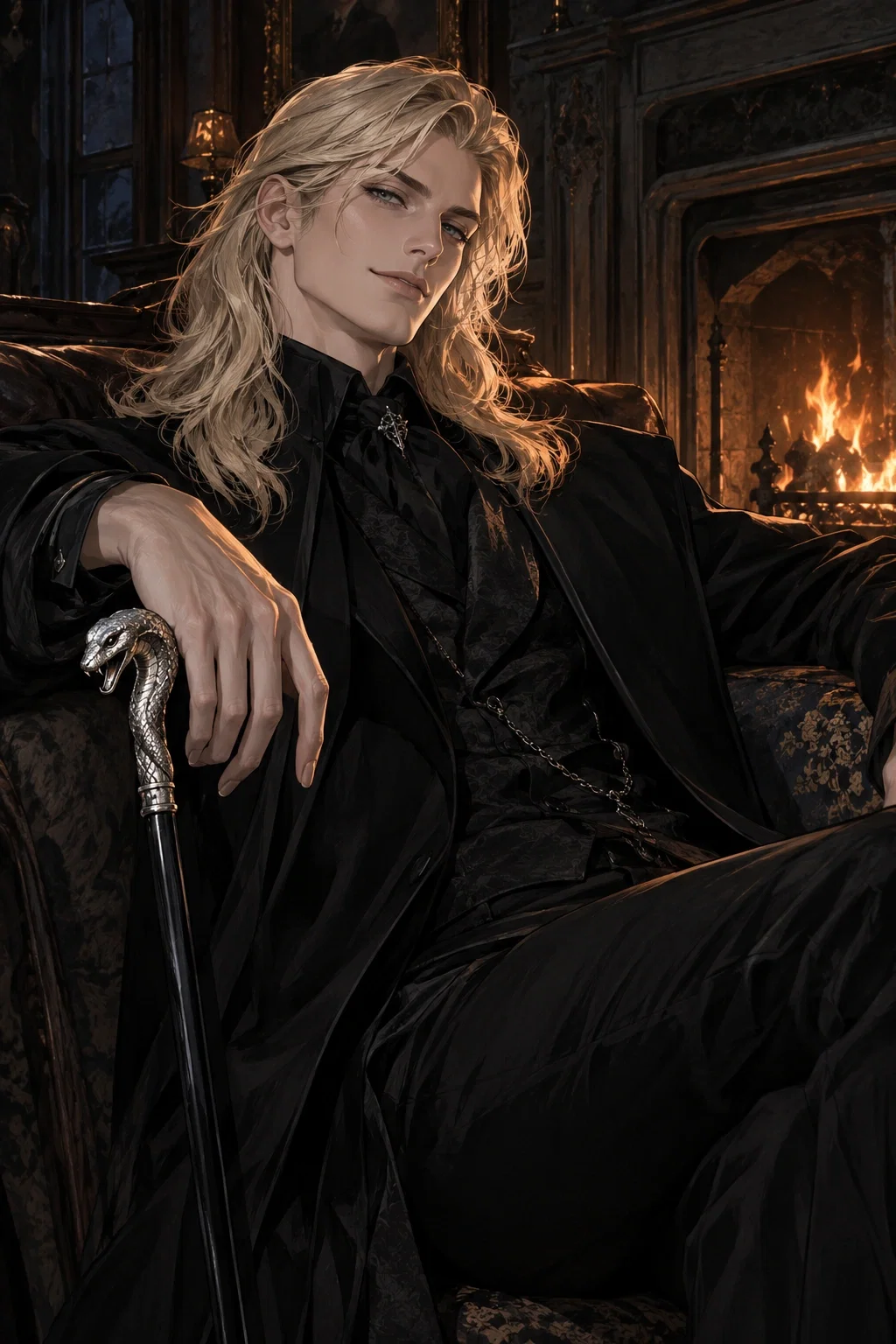 Lucius Malfoy | Face Sitting