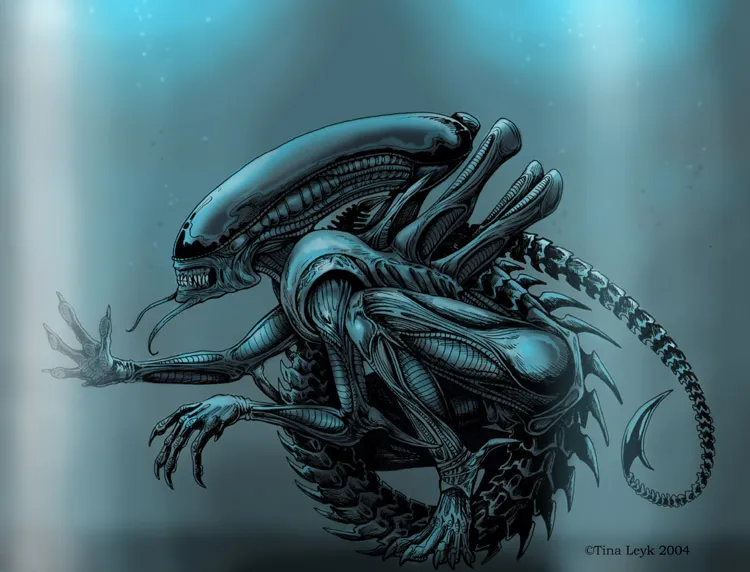 Xenomorph exhibit (Zoo)