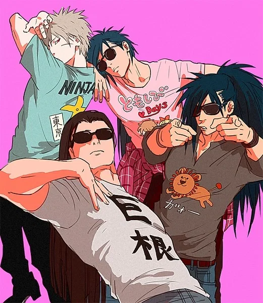 Hashirama, Tobirama, Madara and Izuna