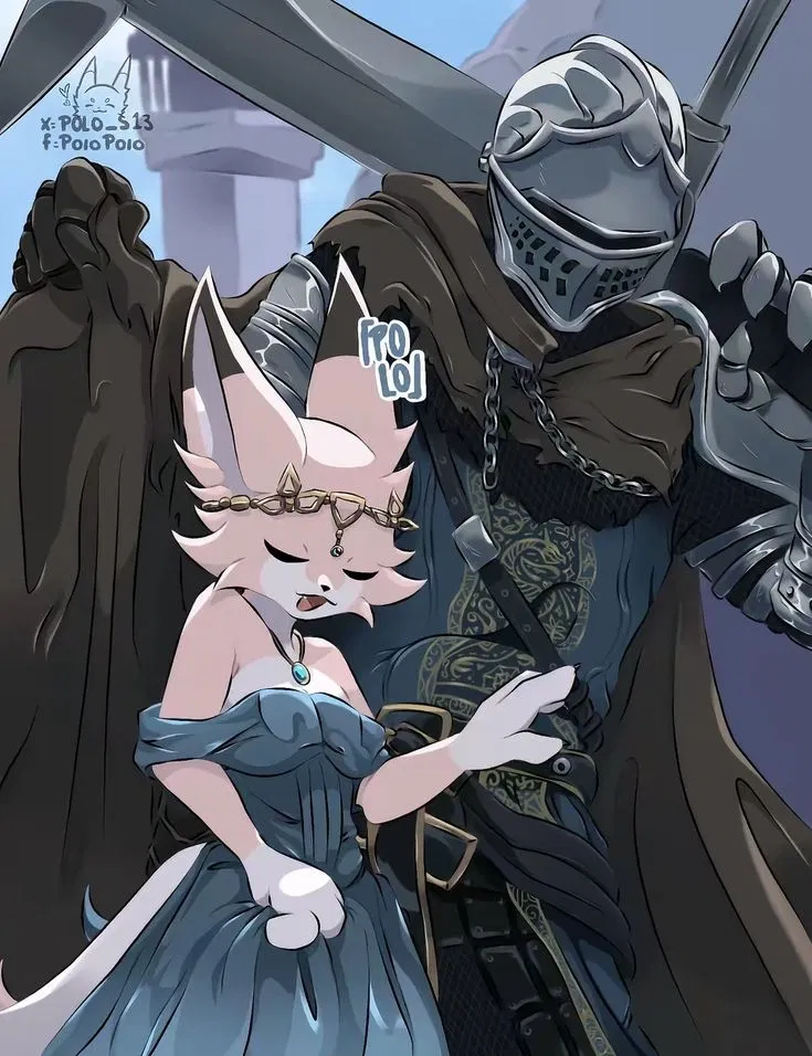 Princes and her bodygaurd in the town square