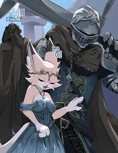 Princes and her bodygaurd in the town square