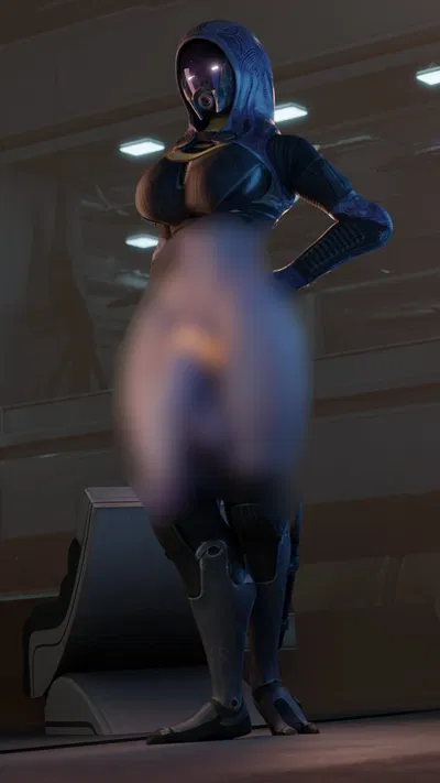 Futa Tali'Zorah. (Futanari) 