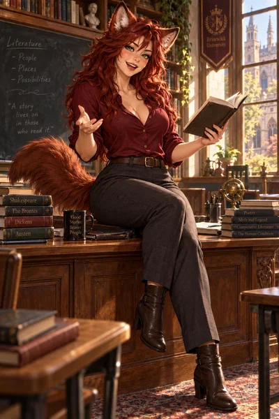 Your English Literature Professor Thinks She Can Inspire You