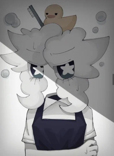 Comforting CREATURE OF BUBBLE