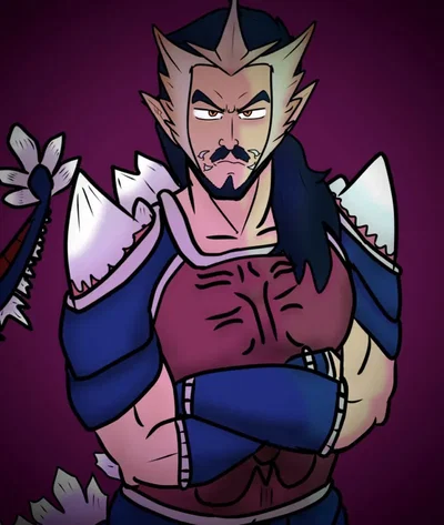 SpaceGodzilla: First time arriving to Earth (Gijinka version)
