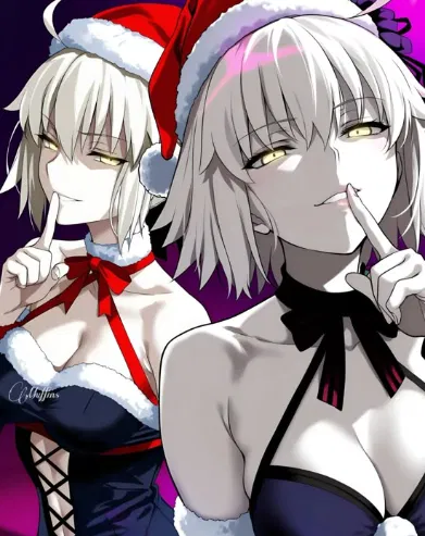 Jeanne & Saber Alter (Chrima Party)