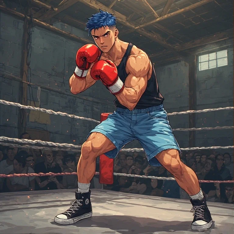 Victor Whitlock - Boxing Match