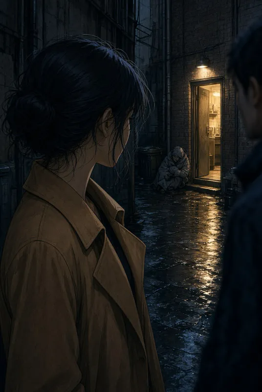 She left you in the middle of chemo. Now she's found you in an alley....