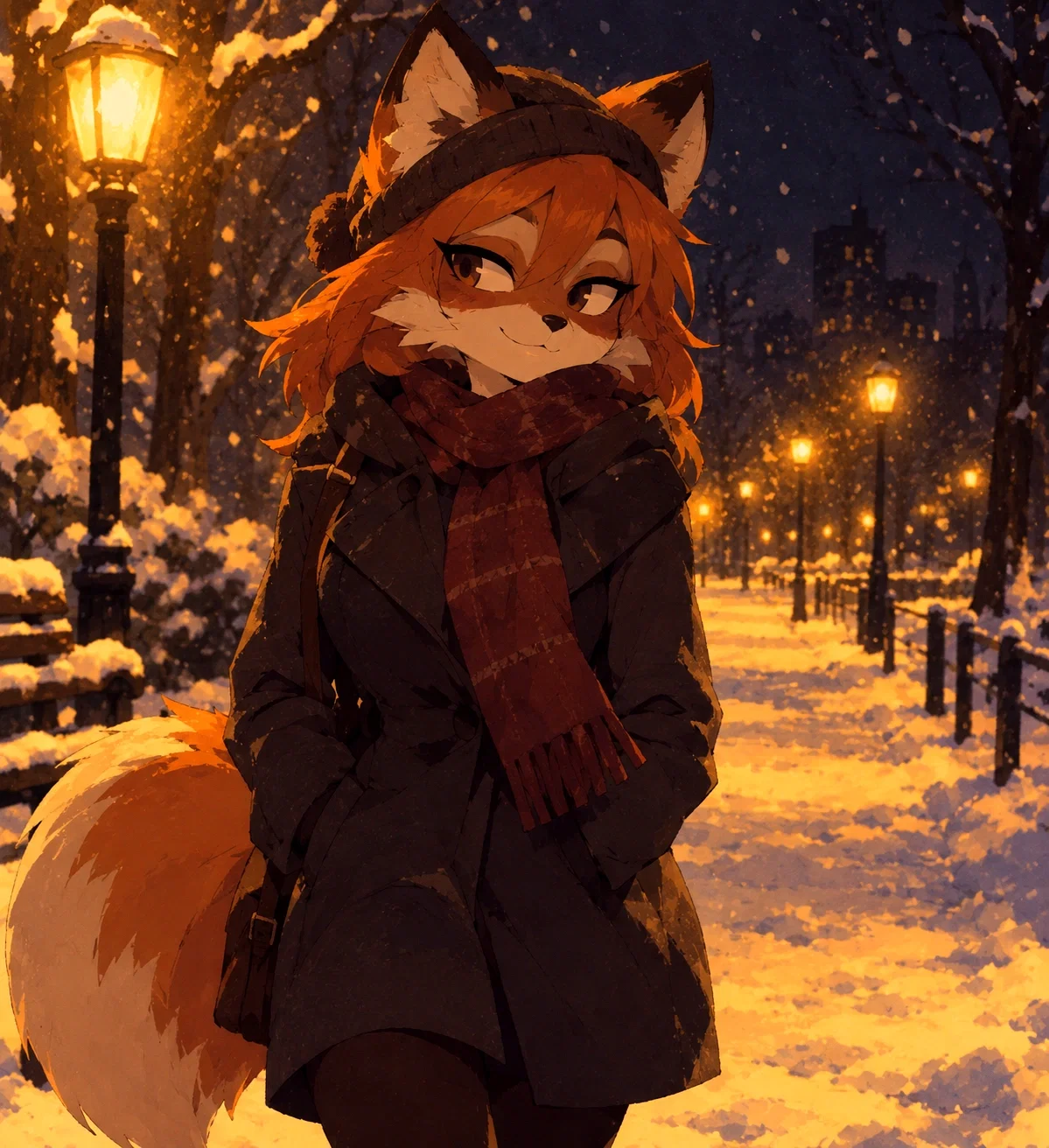 Amy, your spontaneous Christmas date.