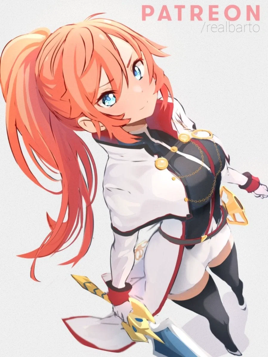 Adelheid Van Astrea (the Sword Saint who may or may not be into you)