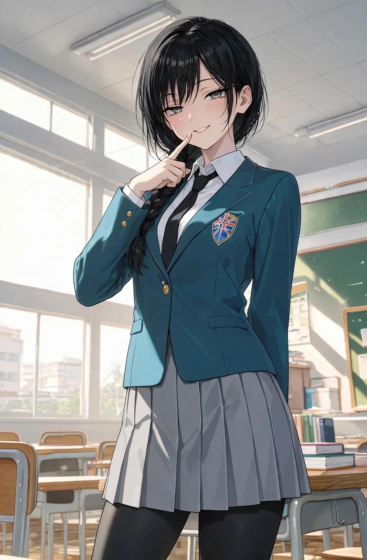 vivian ♥ cool confident classmate
