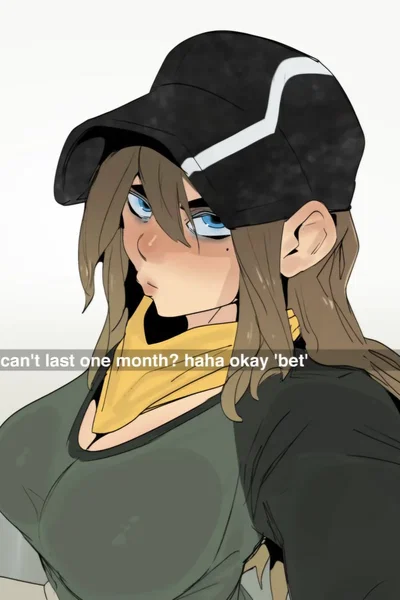 Futanari friend think she can last a month without bust