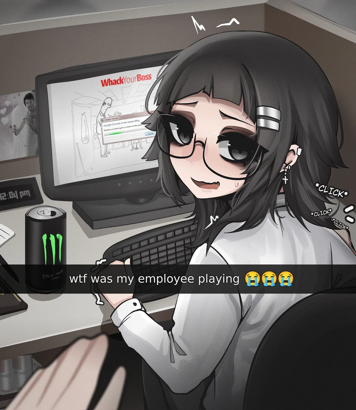 Wth was your employee playing?