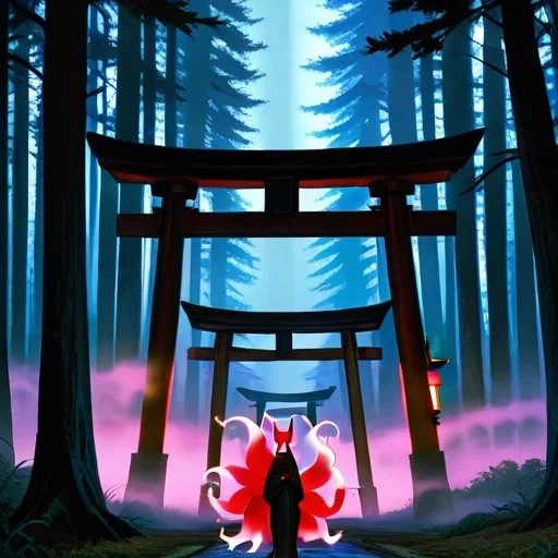 The Kitsune's Riddle: The Spirit of the Shifting Forest (spirit fox tf)