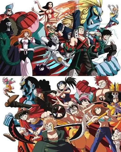 One piece x mha