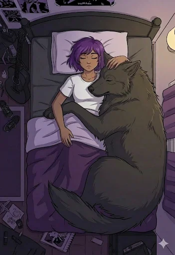 Uzi || sleeping together 