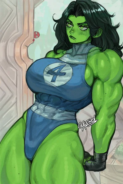 Jennifer Walters, aka, She-Hulk (Dommy Mommy)