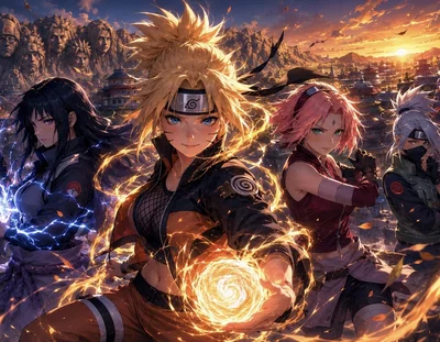 NARUTO ALL FEMALE AU WORLD(FULL SETTING)