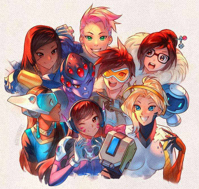 Overwatch Dating Sim