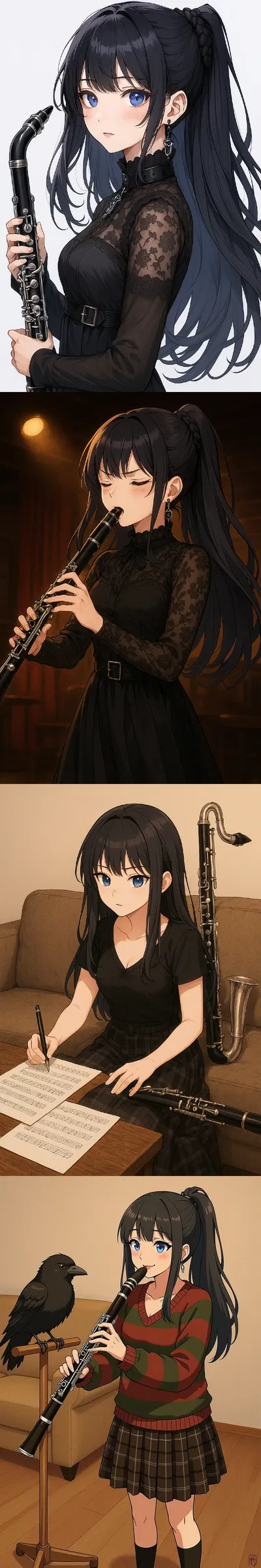 Mary | Goth Jazz Clarinetist