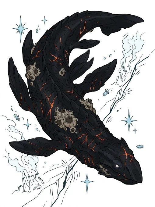 A Thalassic Megathrust Dragon